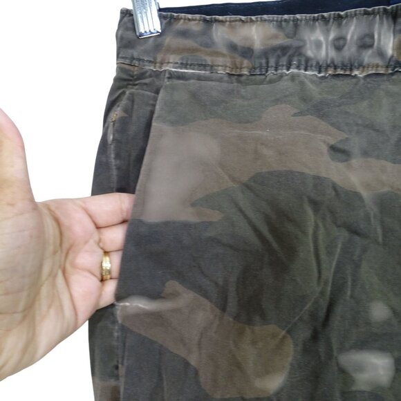 Abercrombie and Fitch Camouflage Stretch Joggers Pants Men Size M Pockets - Picture 3 of 11